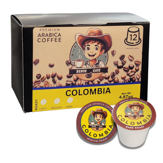 Colombia Medium Roast 12 K - Cups  Coffee Pods