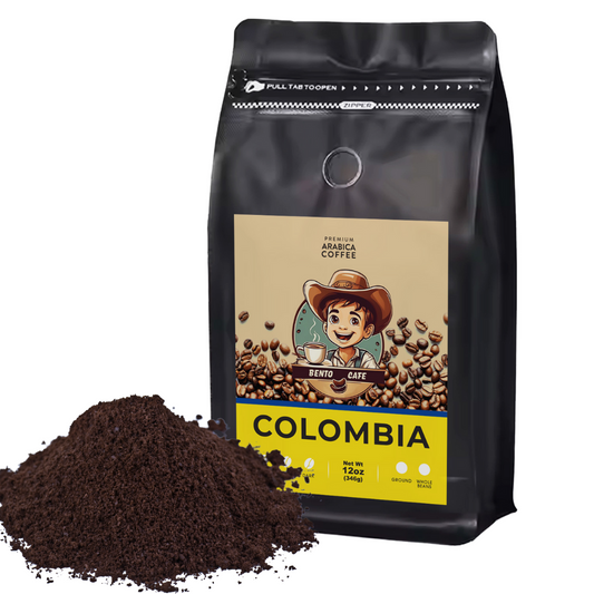 Café Colômbia, torrado escuro ,Em Pó, 12 oz