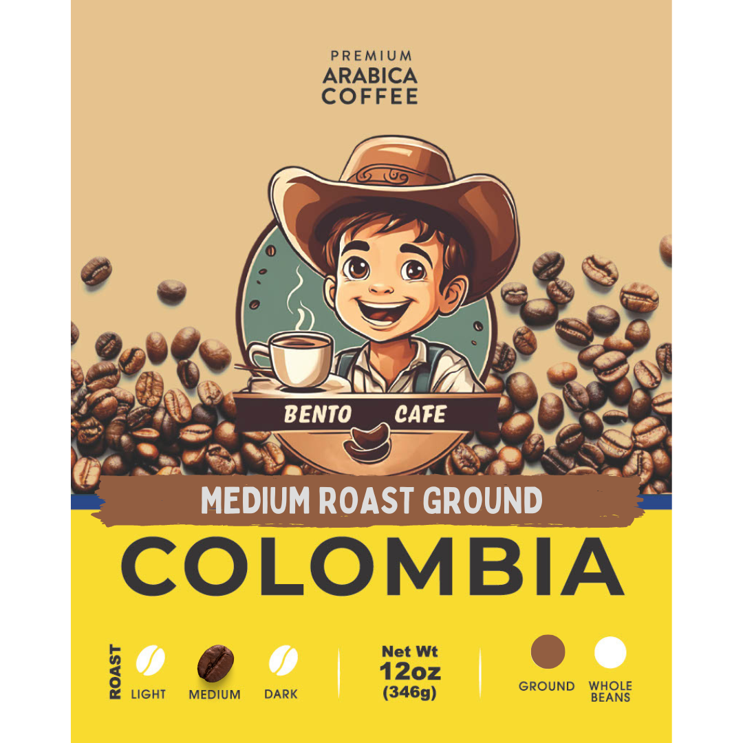 Colombia Medium Roast Ground Coffee , 12 Oz
