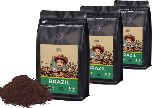 3 Packs of Dark Roast Ground Coffee